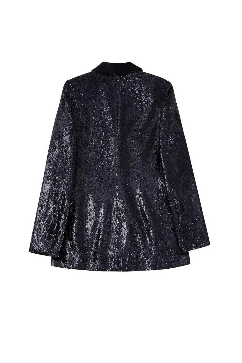 'Hannah' Sequined Lapel Blazer & Pants (Sold Separately)