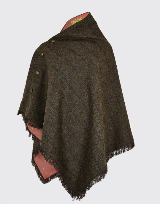 Hazelwood Tweed Poncho