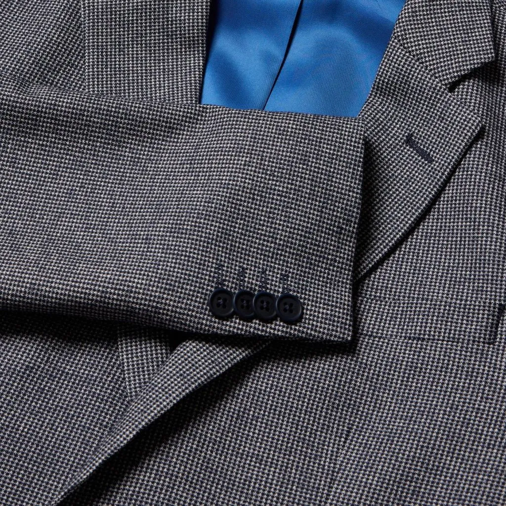 HENRY Single Breasted Notch Blazer NAVY REG