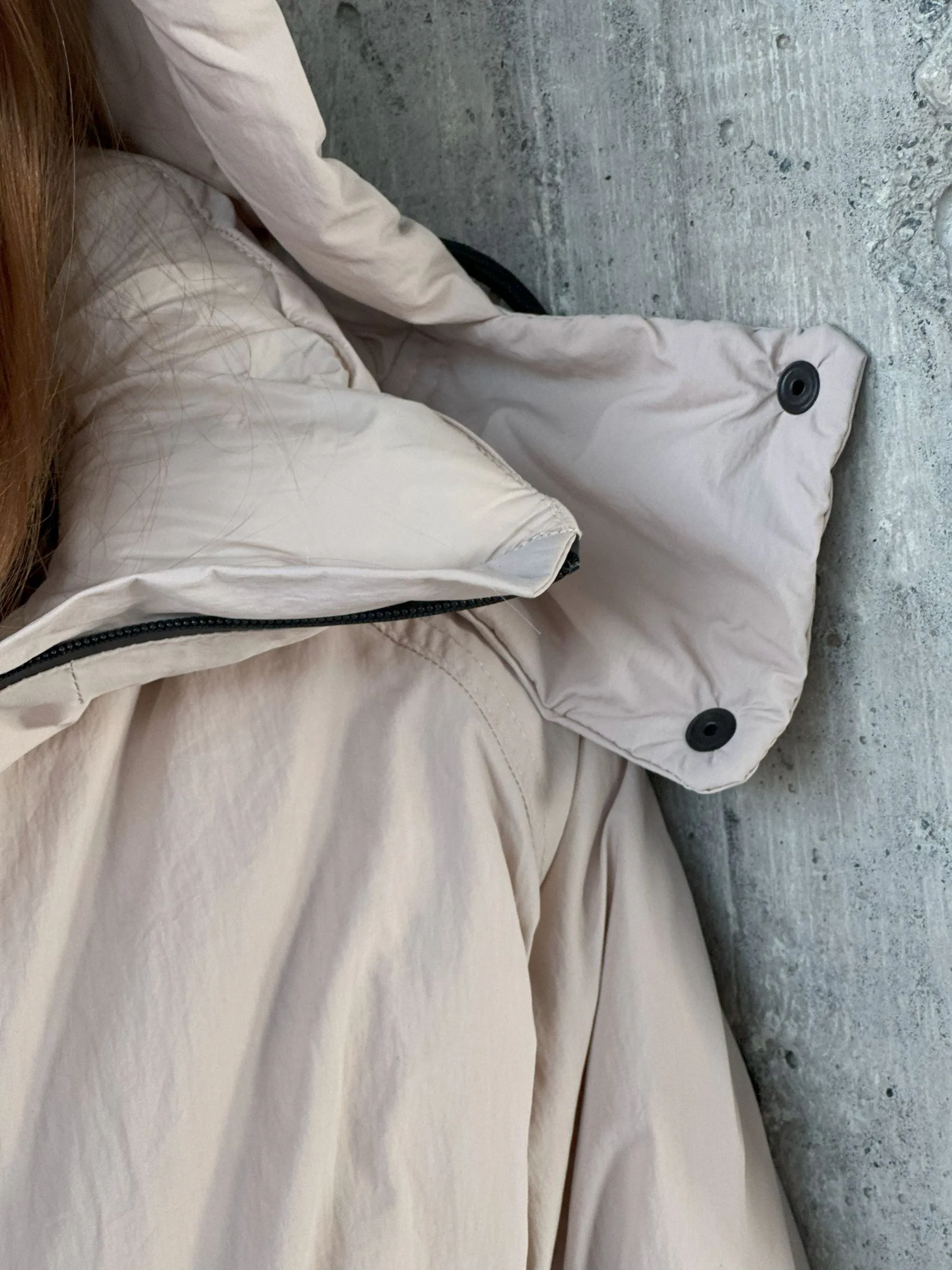 Hooded puffer jacket