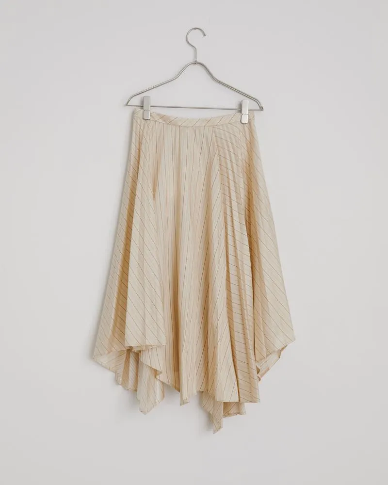 Ilia Fluid Po Skirts in Cream Beige