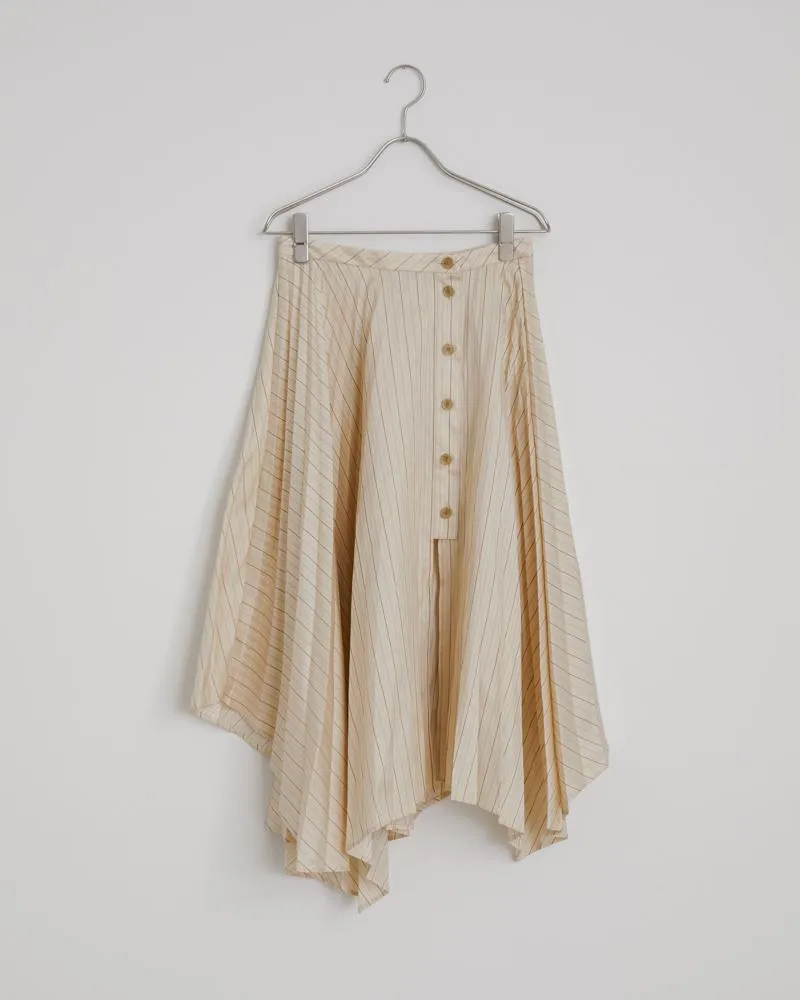 Ilia Fluid Po Skirts in Cream Beige