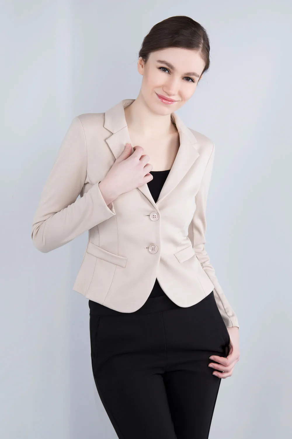 IMPERIAL FASHION KURZBLAZER IMP-J S24ABE beige