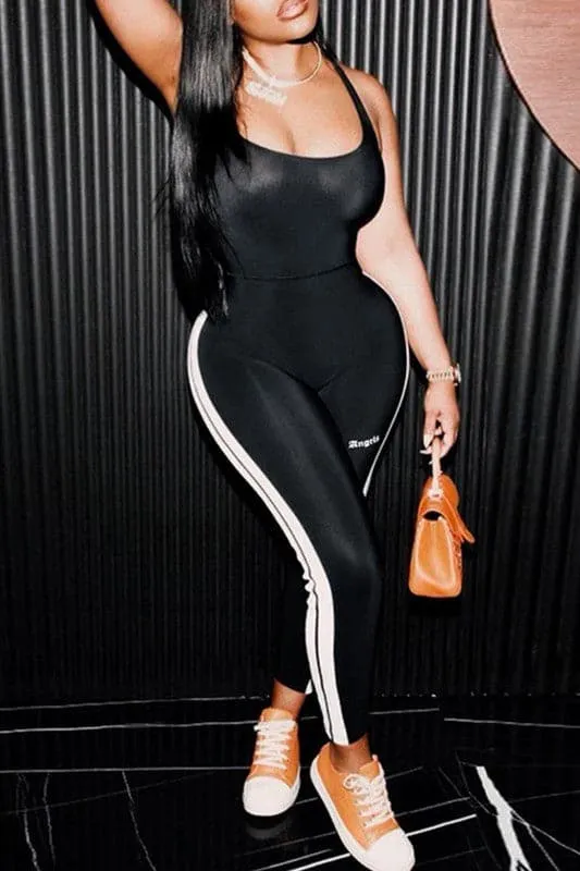 JA330 Sleeveless Casual Jumpsuits