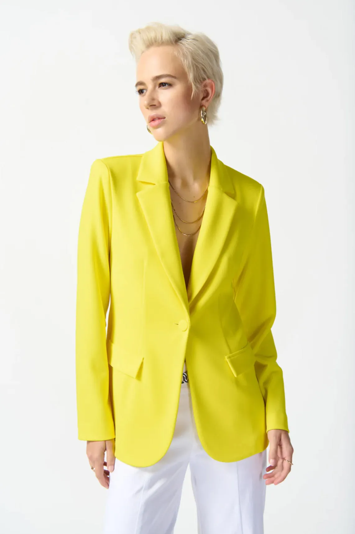 Joseph Ribkoff Yellow Blazer