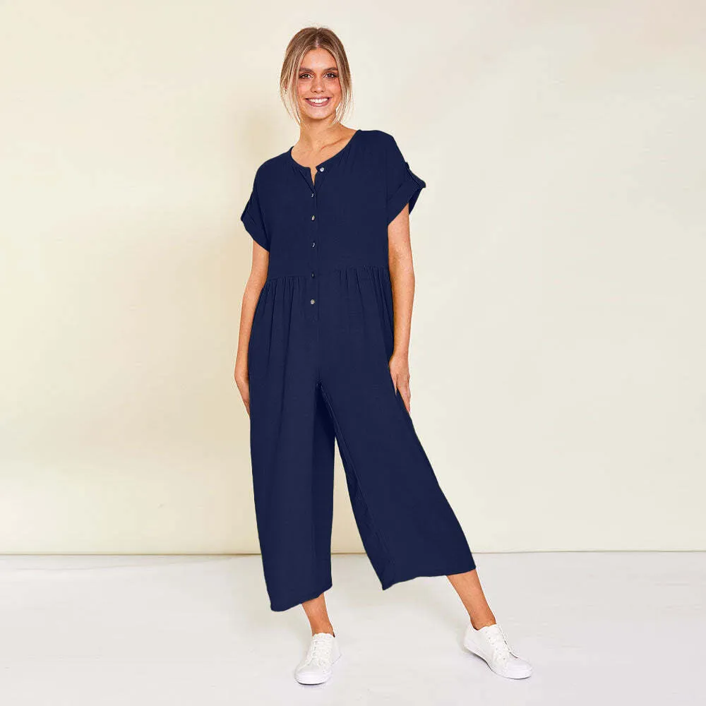 Julia Jumpsuit (Navy)