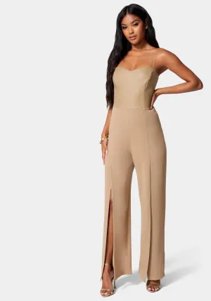 JUMPSUIT TAUPE - BEBE