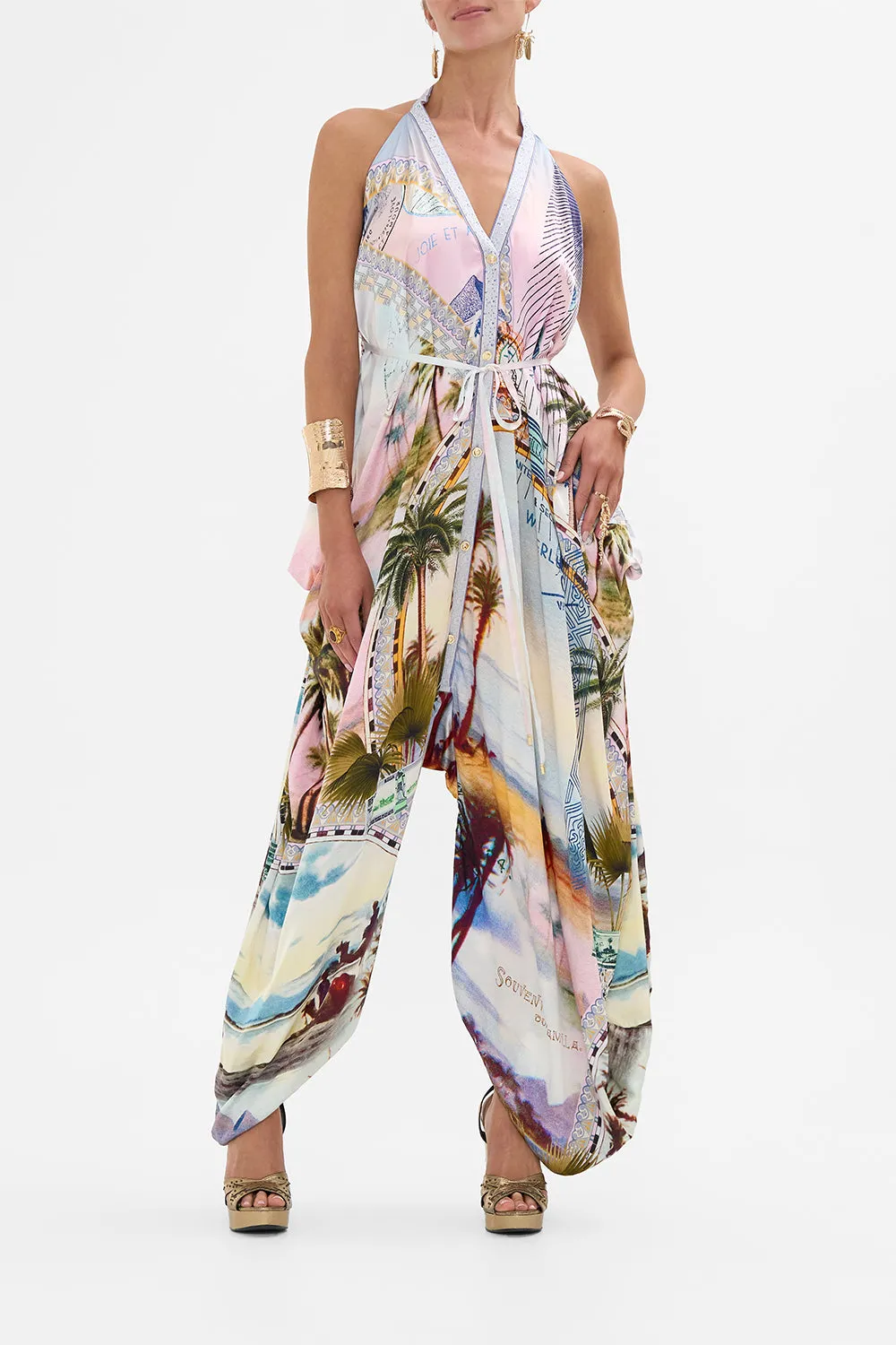 JUMPSUIT WITH DROP CROTCH CALL ME IN CAIRO