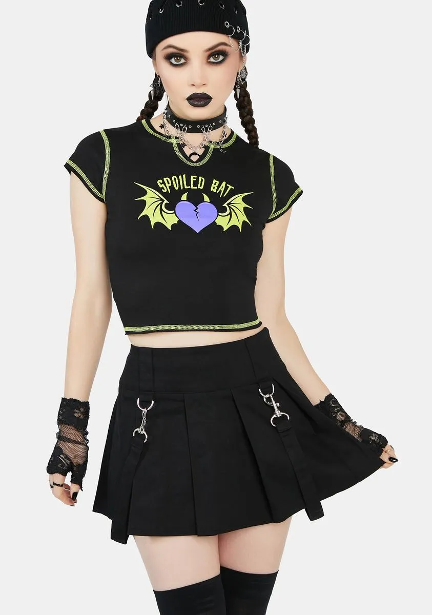 Just Hangin' Pleated Skirt