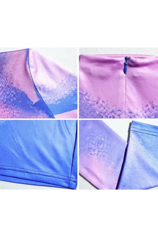 JY309 Graphic Long Sleeve Rompers