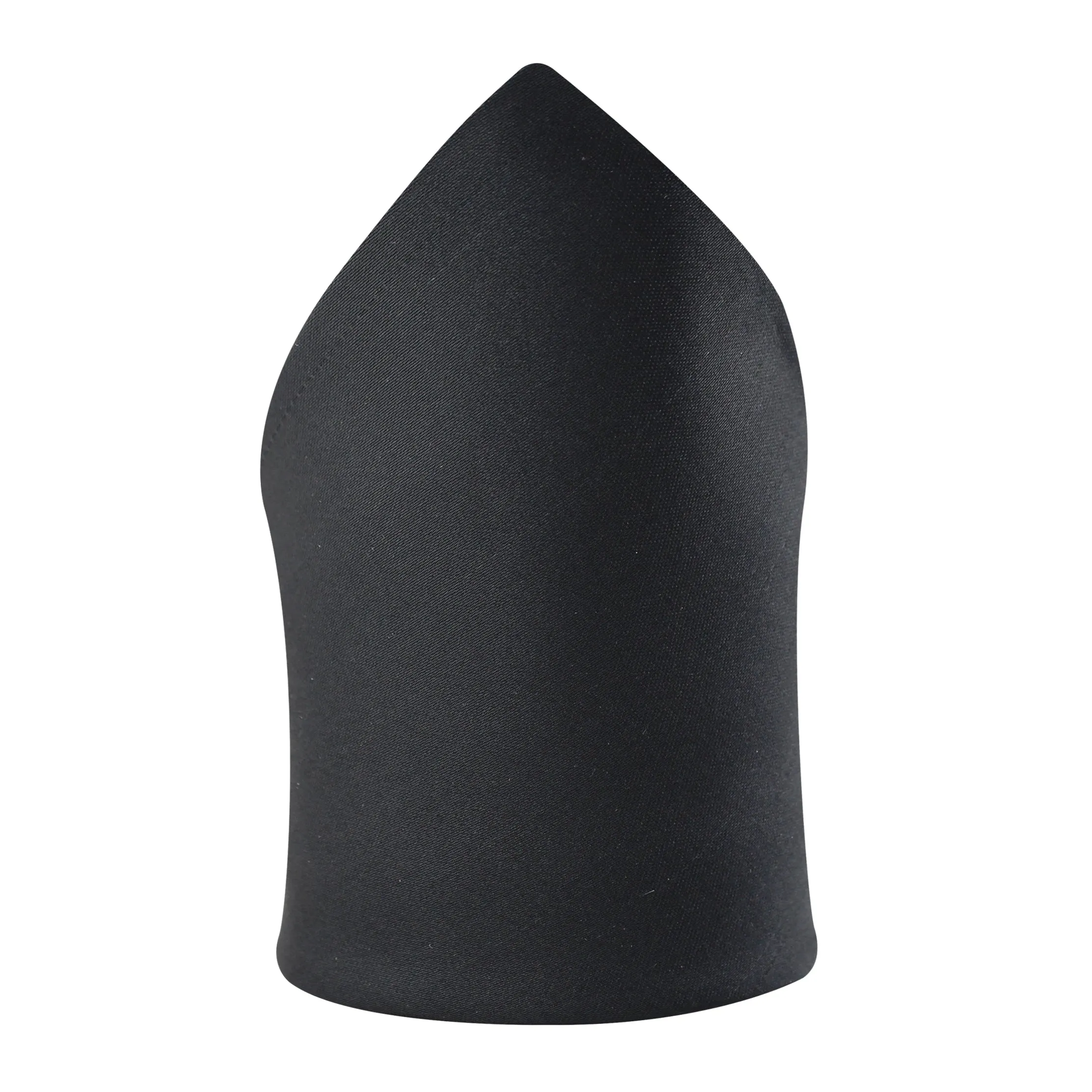 Kavove The Solid Rage Black Pocket Square