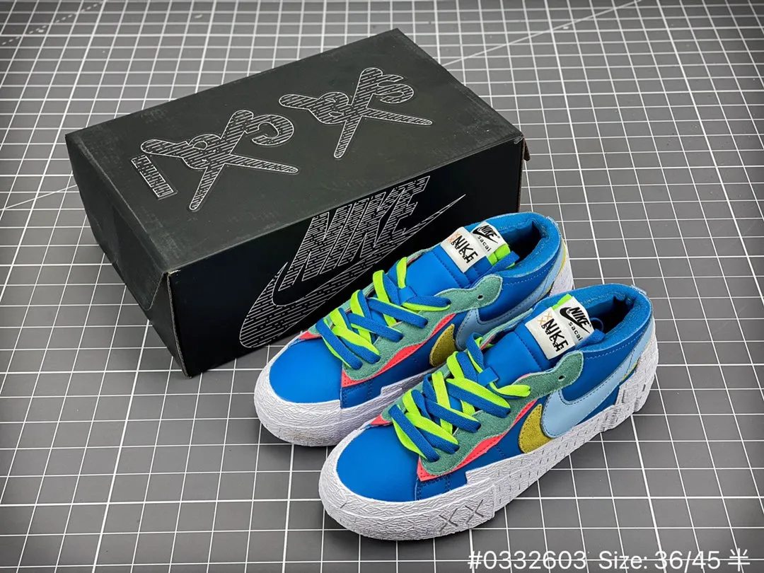 KAWS x Sacai x Nike Blazer"Neptune Blue"