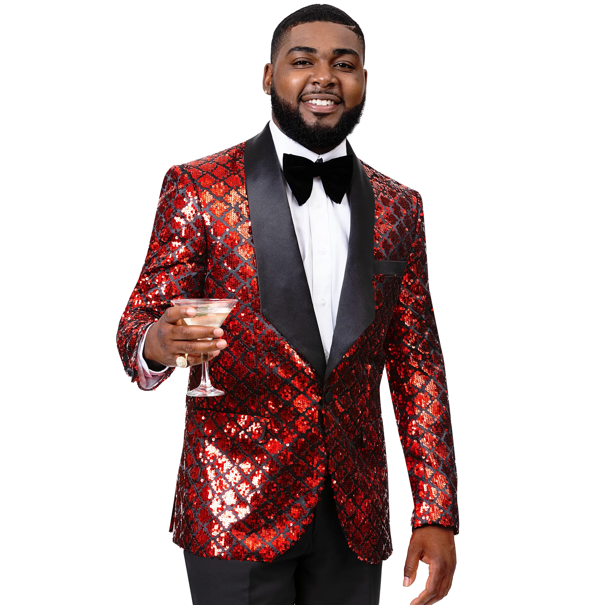 Kent & Park Blazer J56 Black-Red