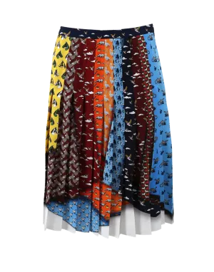 King Animal Print Skirt