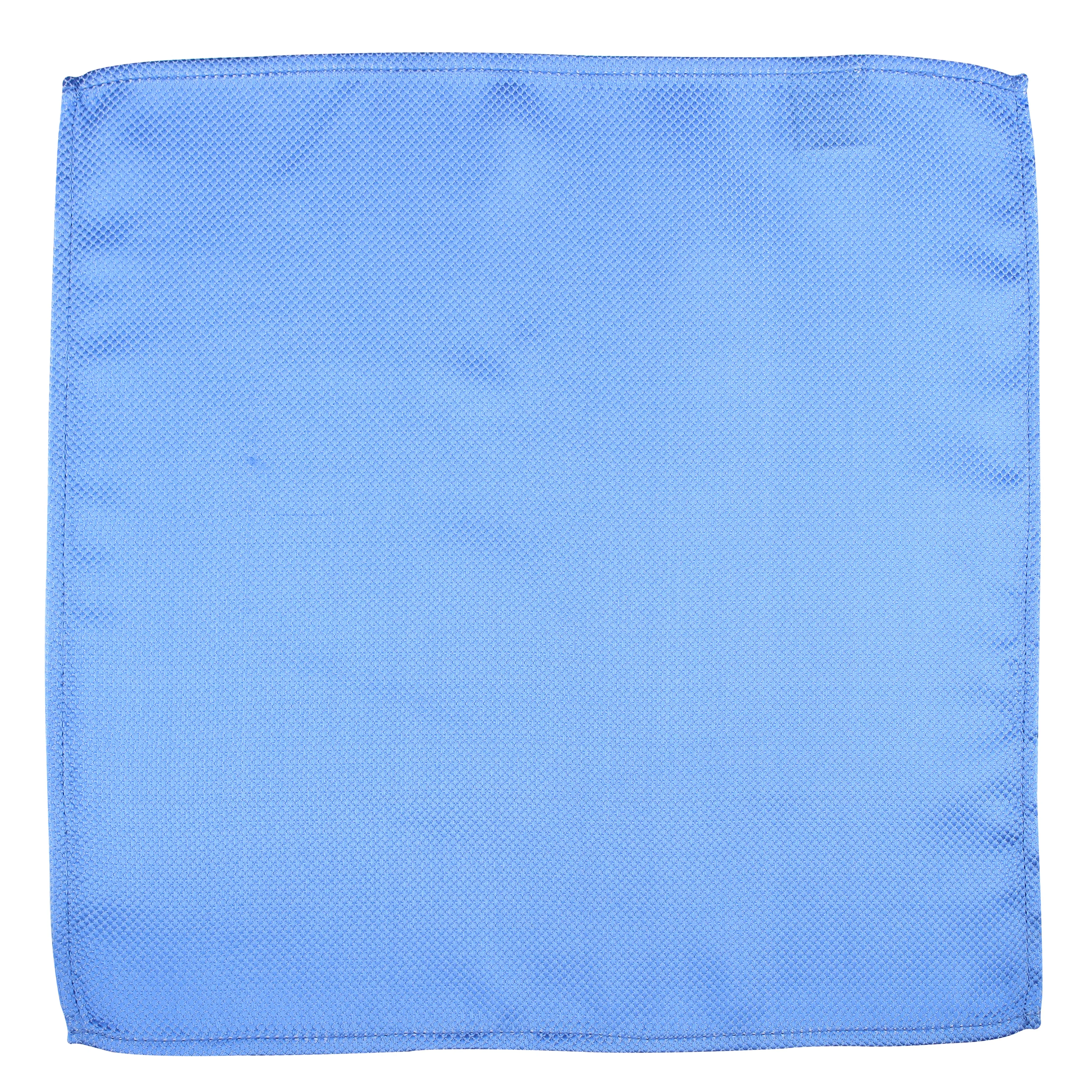 Kovove Cyan Polka Dot Pocket Square For Men
