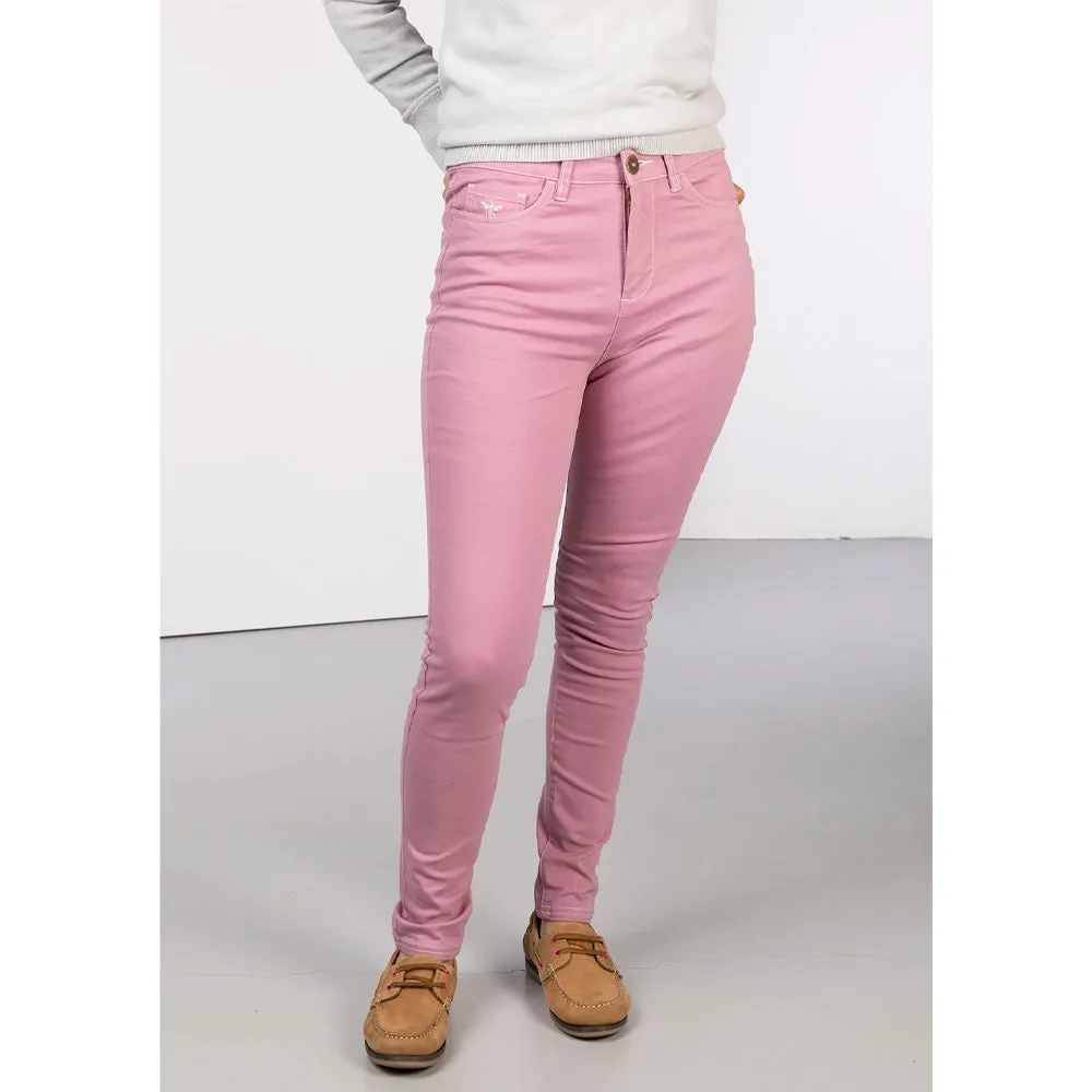 Ladies Embroidered Jeans