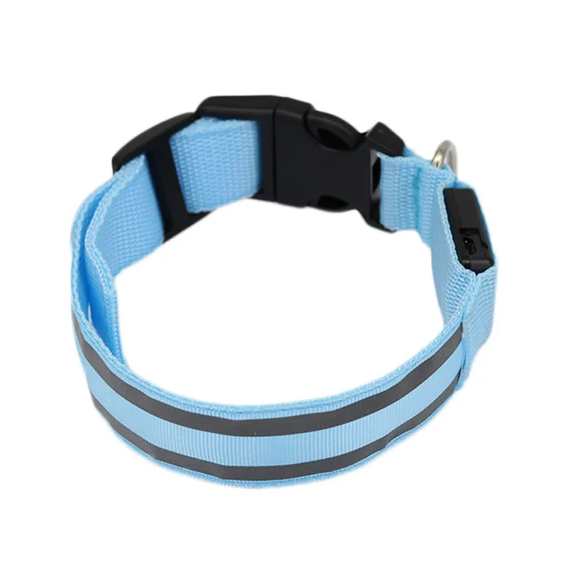 LED Luminous Dog Collar – Anti-Lost Safety Collar for Pets