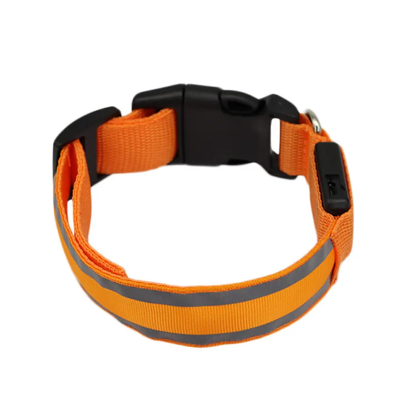 LED Luminous Dog Collar – Anti-Lost Safety Collar for Pets