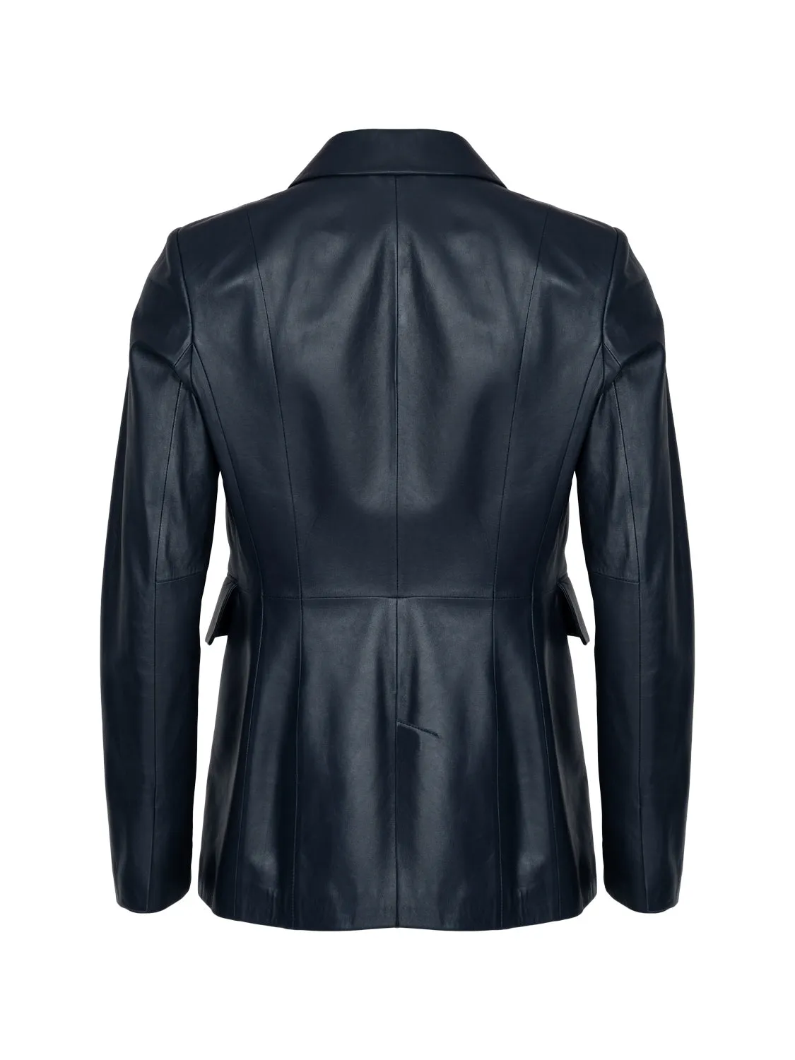 Leder Blazer