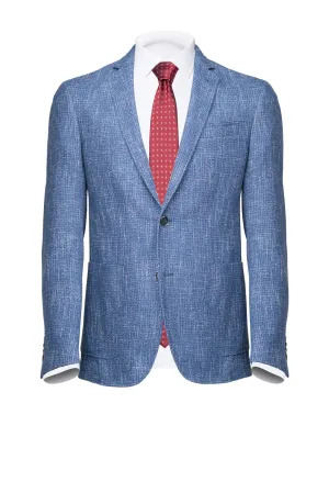 Light Blue Campore Cotton Blazer