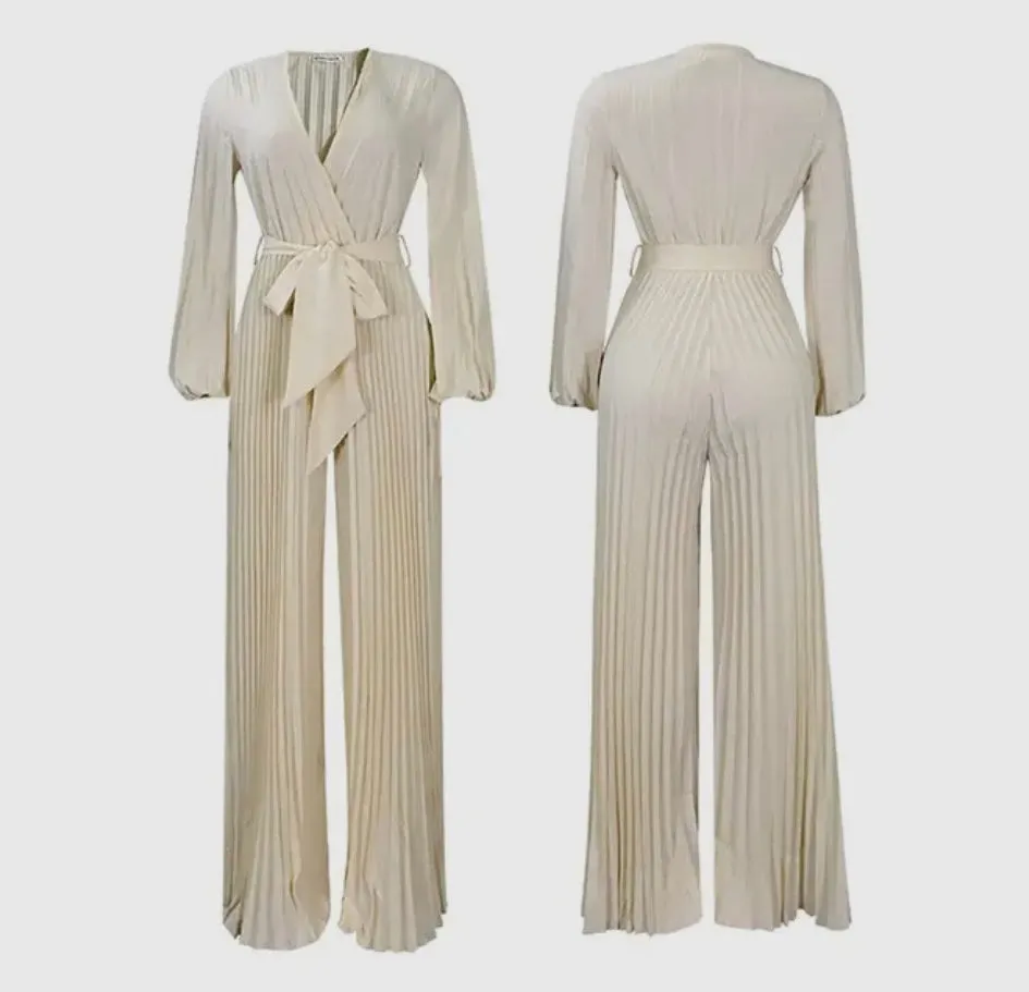 Loni Pleated Jumpsuit