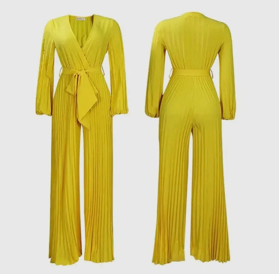 Loni Pleated Jumpsuit