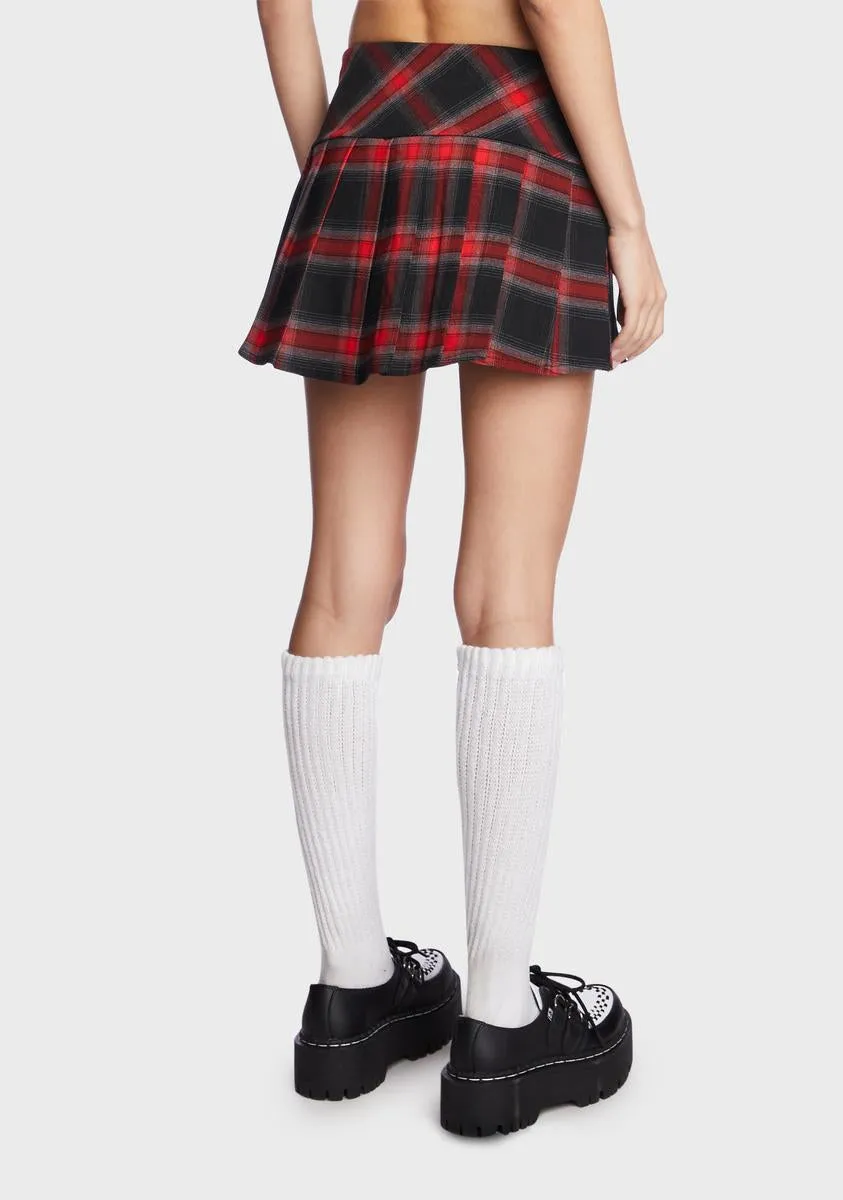 Love Spiral Micro Mini Skirt