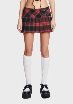 Love Spiral Micro Mini Skirt