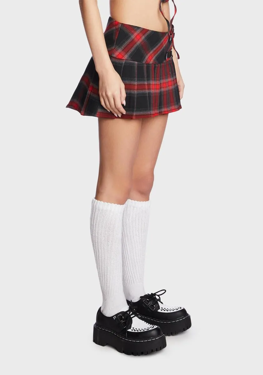Love Spiral Micro Mini Skirt