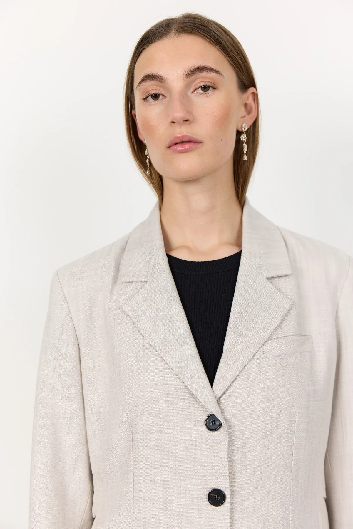 LR-KANYA 1 Blazer Light sand