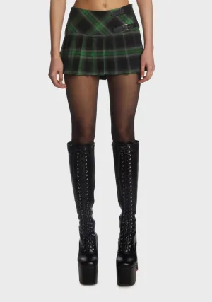 Lush Love Spiral Micro Mini Skirt