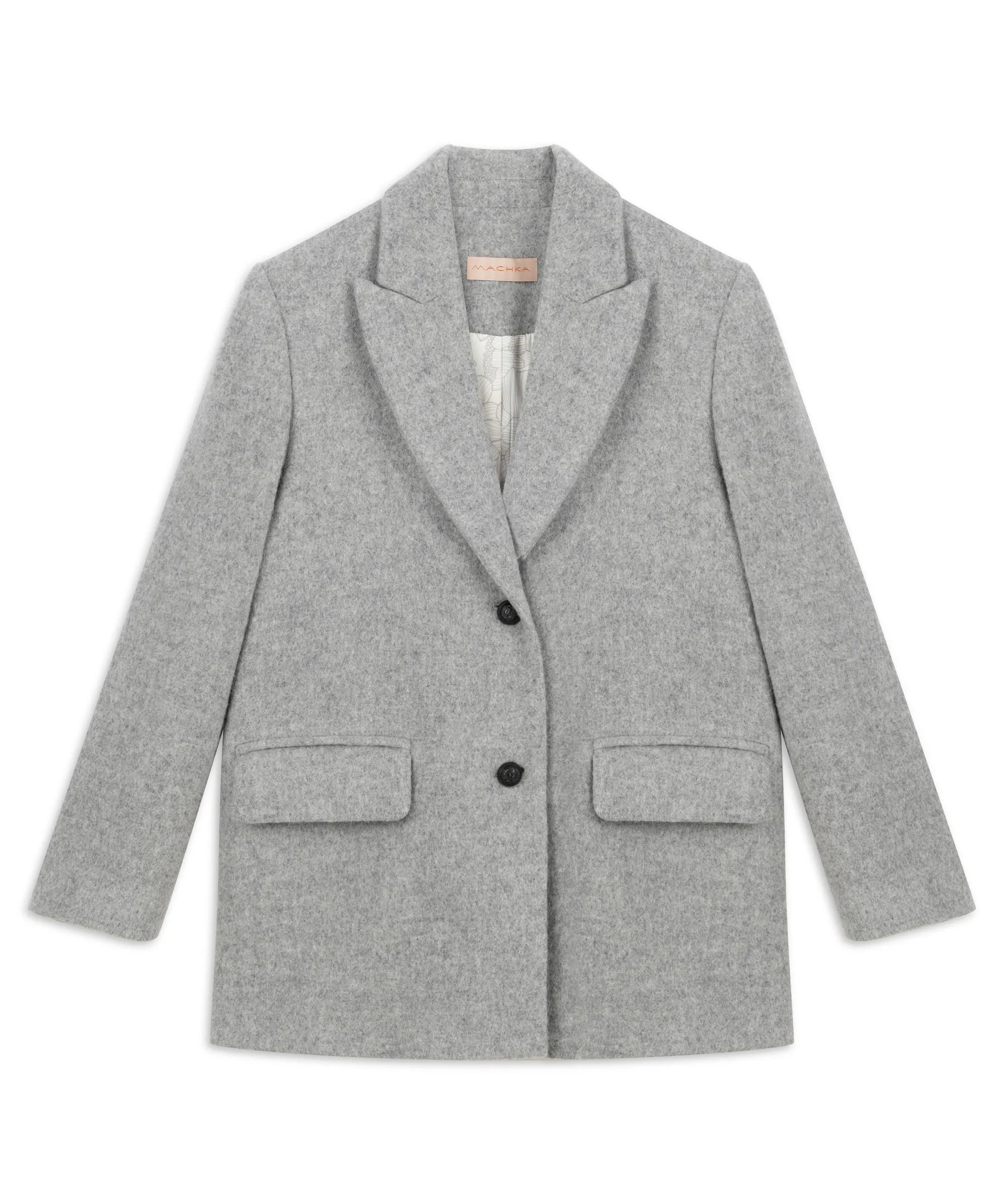 Machka Wool Blend Blazer Beige