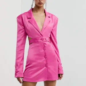 Marie Blazer Mini Dress - XS - S