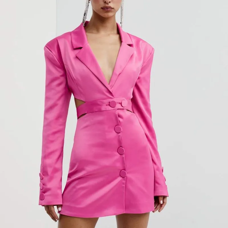 Marie Blazer Mini Dress - XS - S