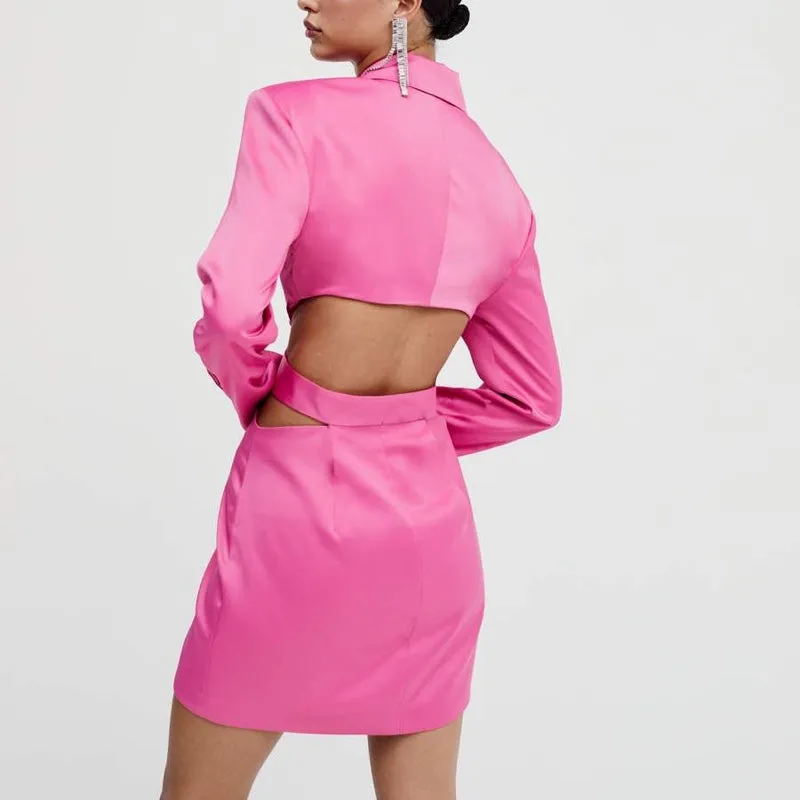 Marie Blazer Mini Dress - XS - S