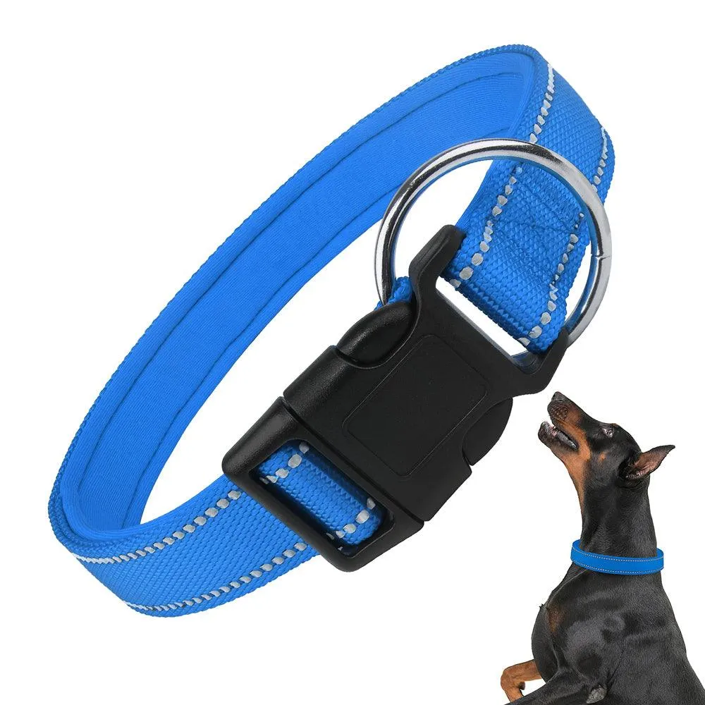 MASBRILL Custom Reflective Dog Collar