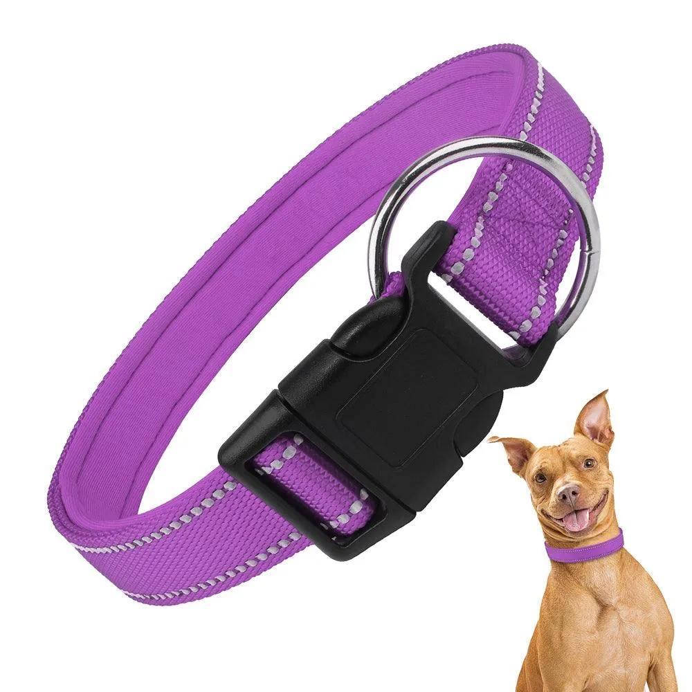 MASBRILL Custom Reflective Dog Collar