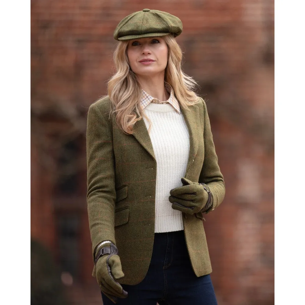 Mayland ladies hacking jacket, tweed, mørk grøn
