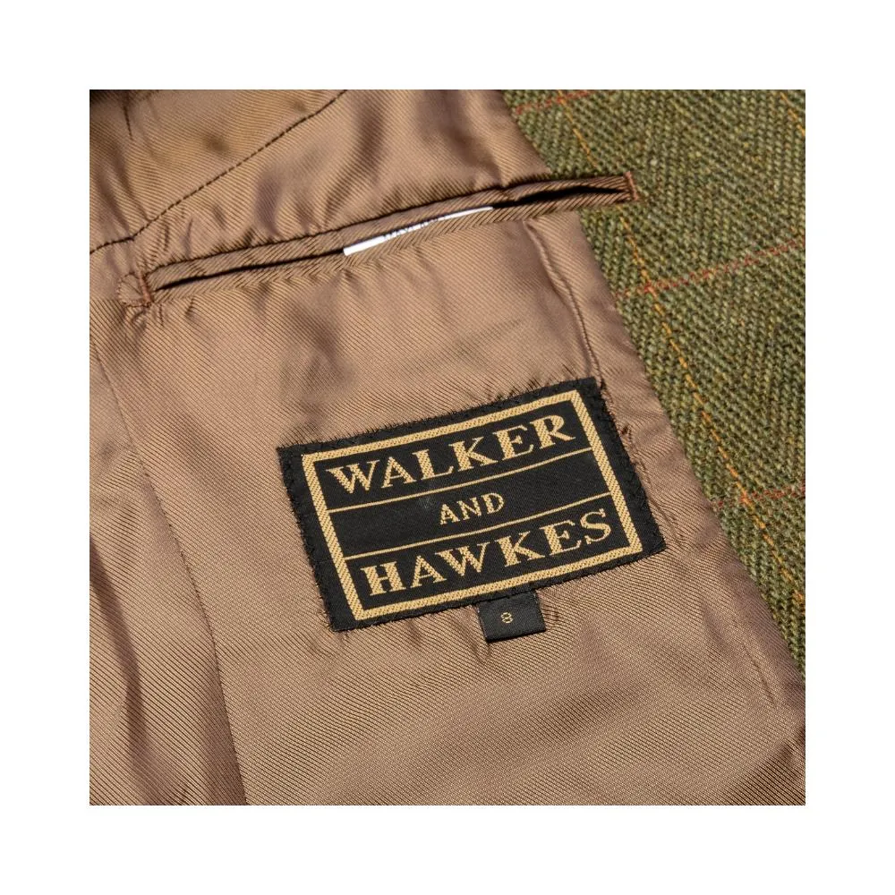 Mayland ladies hacking jacket, tweed, mørk grøn