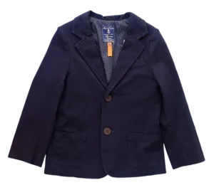 Mayoral Navy Cotton Twill Blazer