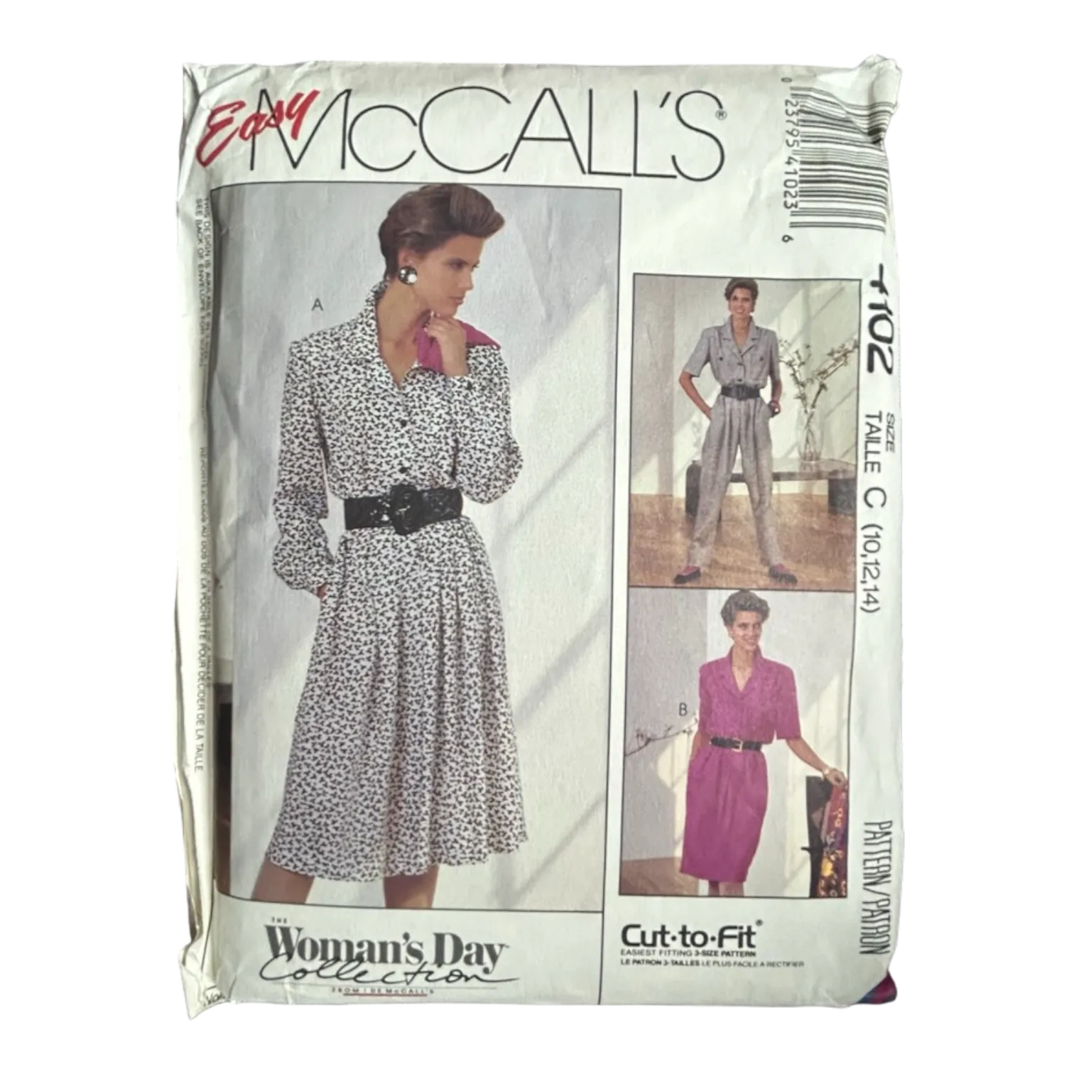 McCall's 4102 Misses' Dress and Jumpsuit Pattern - Size 10-12-14