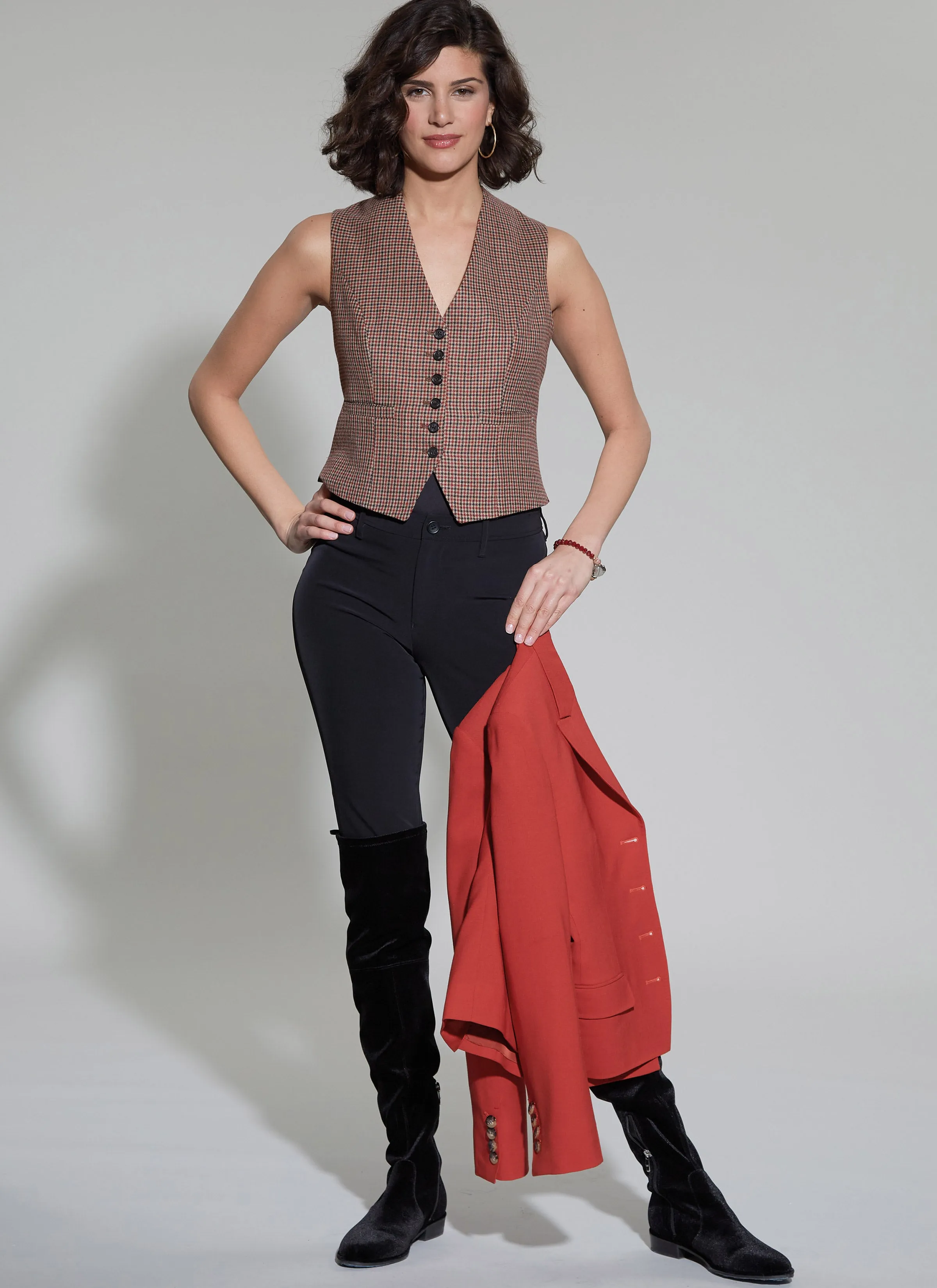 McCall's Sewing Pattern M8350 Blazer and Waistcoat by Melissa Watson