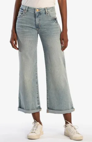 Meg Fab Ab Wide Leg - Spring with Cuff