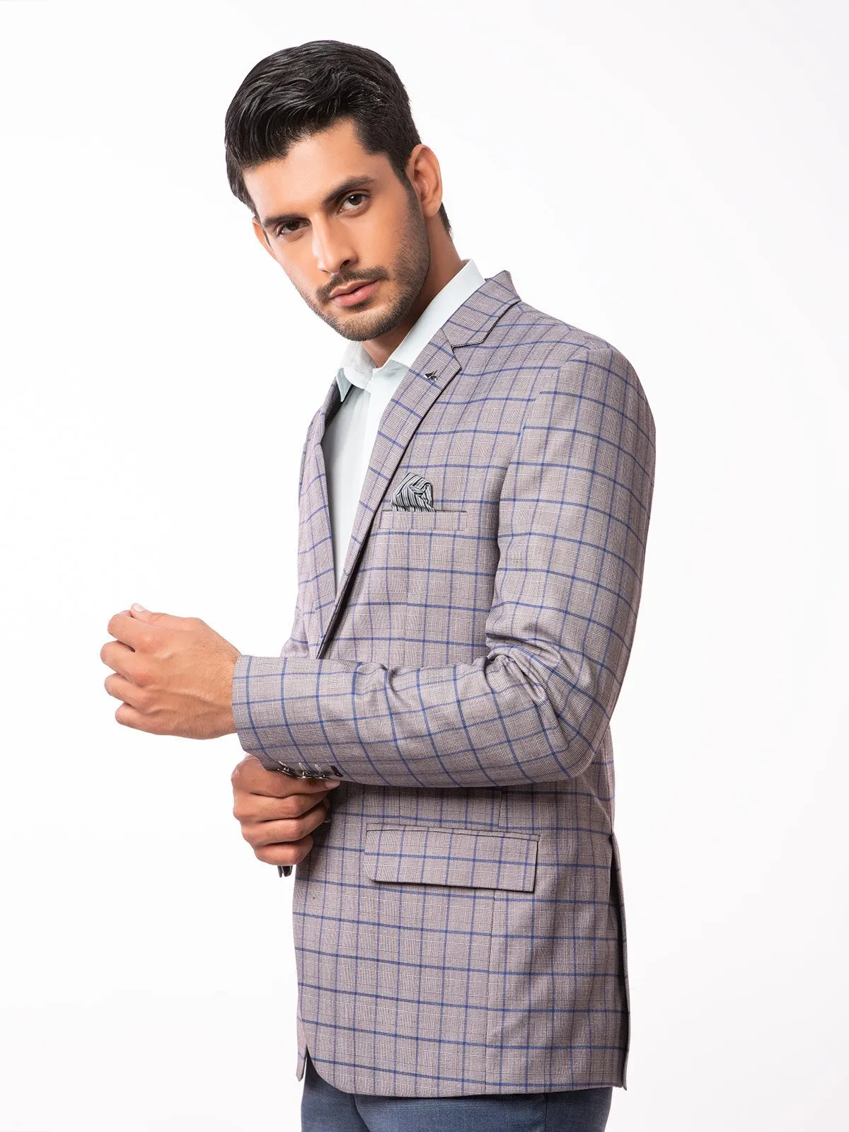Men's Grey Blazer - EMTB19-6690