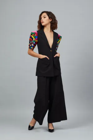 M.F. HUSSAIN BOX SLEEVE JACKET CO-ORD