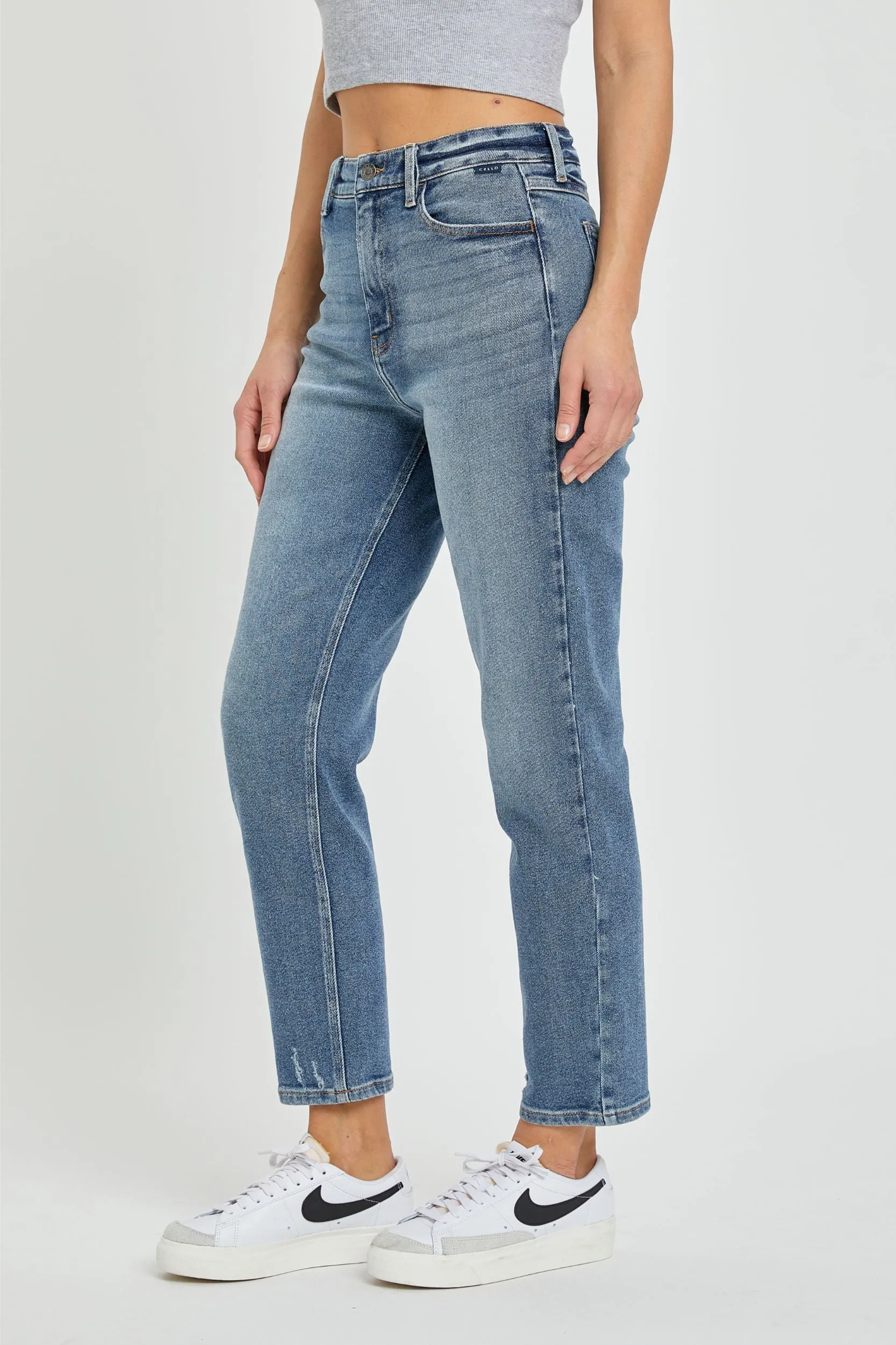 Mia High Rise Mom Jean