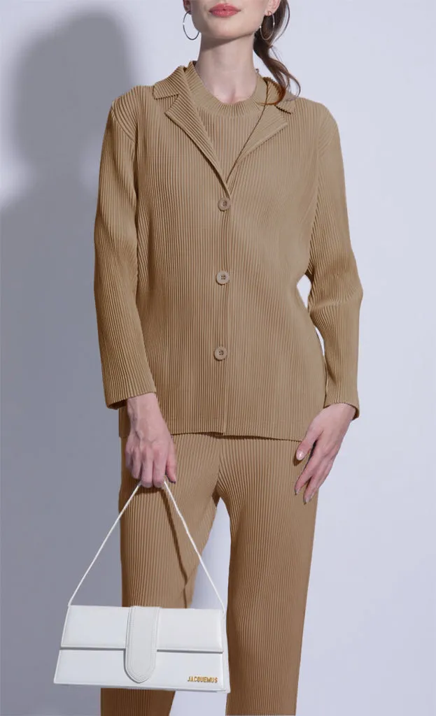 Miss Dandy Blazer in Hazelnut