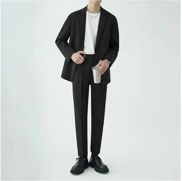 Modern Minimalist Suit Set - Cross & Crown