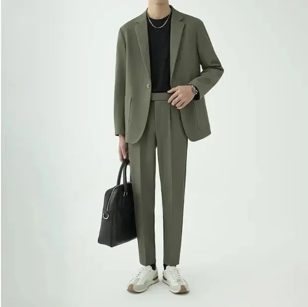Modern Minimalist Suit Set - Cross & Crown