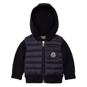 Moncler Baby Boys Navy Cardigan